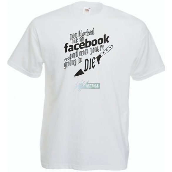 Halloween Knife Party férfi rövid ujjú póló