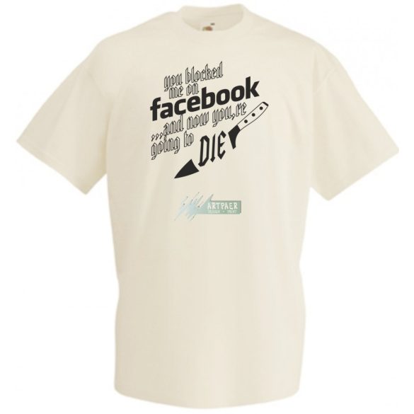 Halloween Knife Party férfi rövid ujjú póló