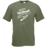 Halloween Knife Party férfi rövid ujjú póló