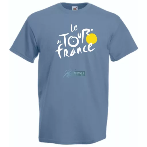 Nagy kerékpár verseny férfi rövid ujjú póló