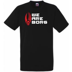 We are Borg férfi rövid ujjú póló