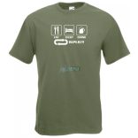 Eat Sleep Drink férfi rövid ujjú póló