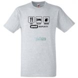 Eat Sleep Drink férfi rövid ujjú póló