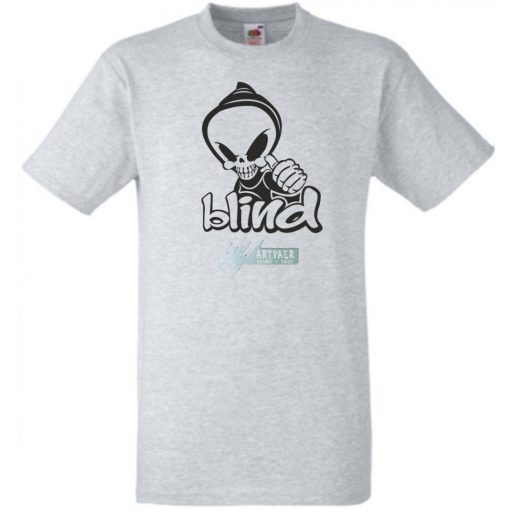 Csuklyás koponya férfi rövid ujjú póló