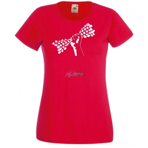 PC Bilentyű női rövid ujjú póló