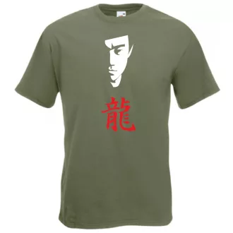 Bruce Lee férfi rövid ujjú póló