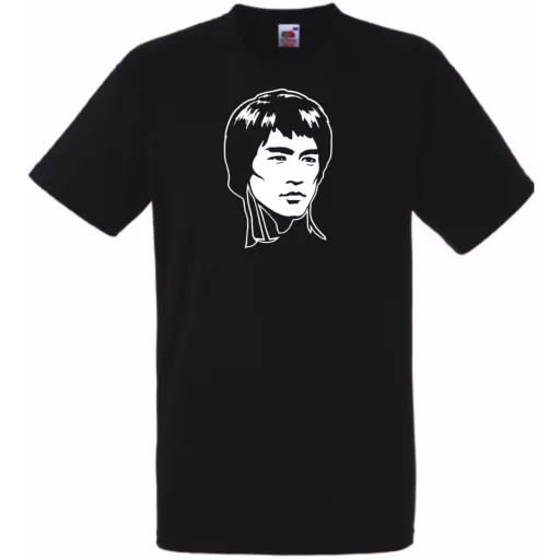 Bruce Lee férfi rövid ujjú póló