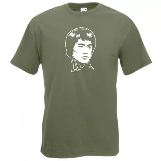 Bruce Lee férfi rövid ujjú póló