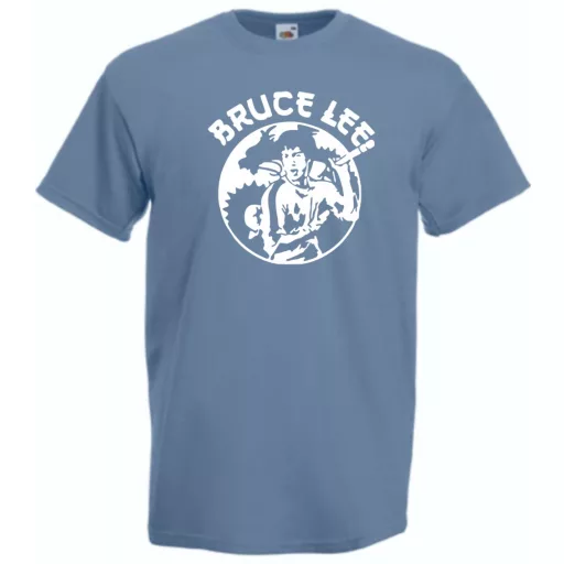 Bruce Lee férfi rövid ujjú póló