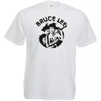 Bruce Lee férfi rövid ujjú póló