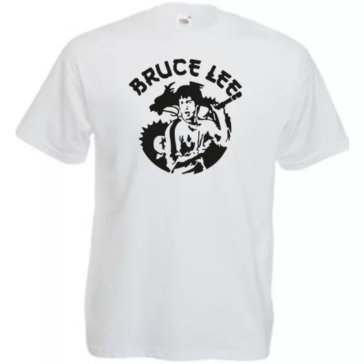 Bruce Lee férfi rövid ujjú póló