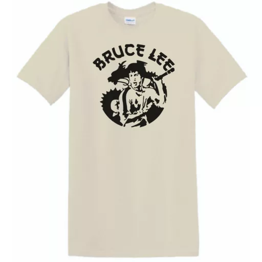 Bruce Lee férfi rövid ujjú póló
