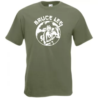 Bruce Lee férfi rövid ujjú póló