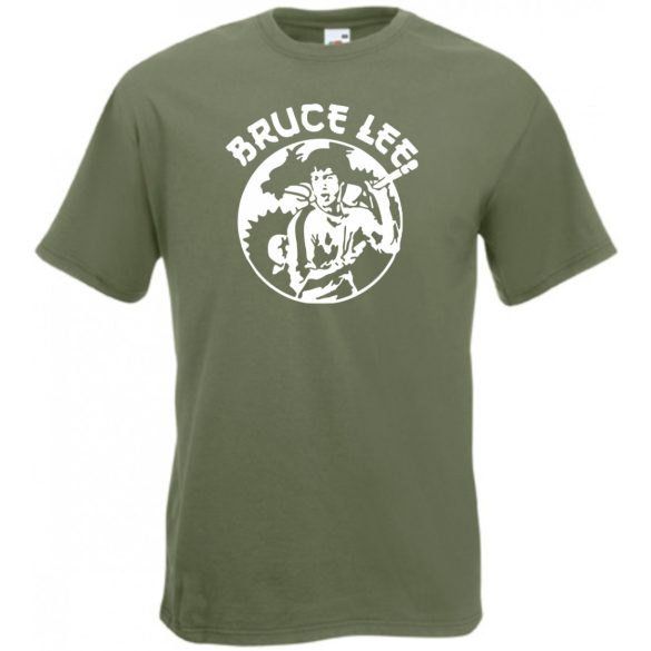 Bruce Lee férfi rövid ujjú póló