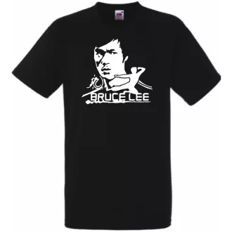 Bruce Lee férfi rövid ujjú póló
