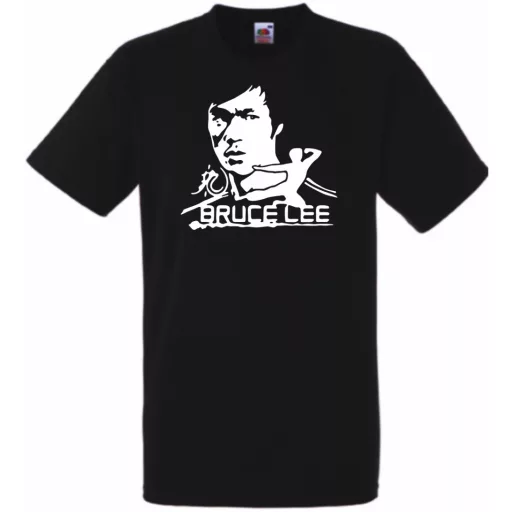 Bruce Lee férfi rövid ujjú póló