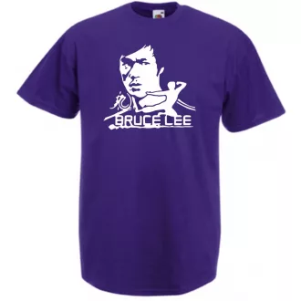 Bruce Lee férfi rövid ujjú póló