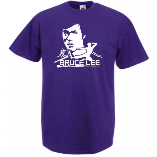 Bruce Lee férfi rövid ujjú póló