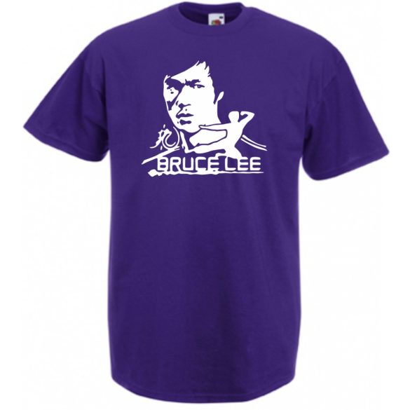Bruce Lee férfi rövid ujjú póló