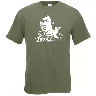Bruce Lee férfi rövid ujjú póló