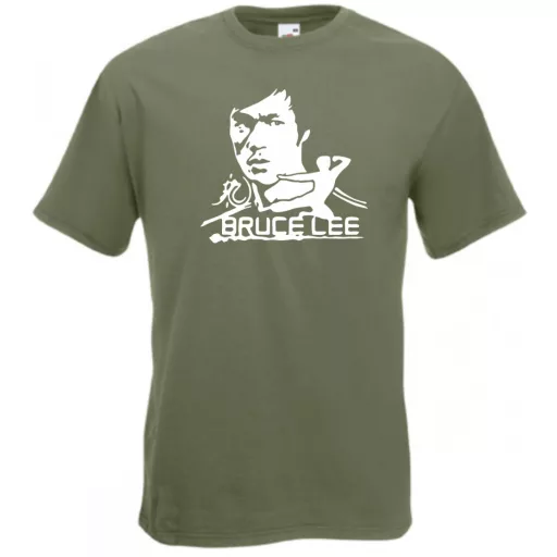 Bruce Lee férfi rövid ujjú póló