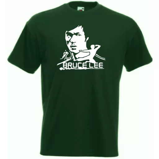 Bruce Lee férfi rövid ujjú póló