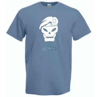 Soldier Skull Black férfi rövid ujjú póló