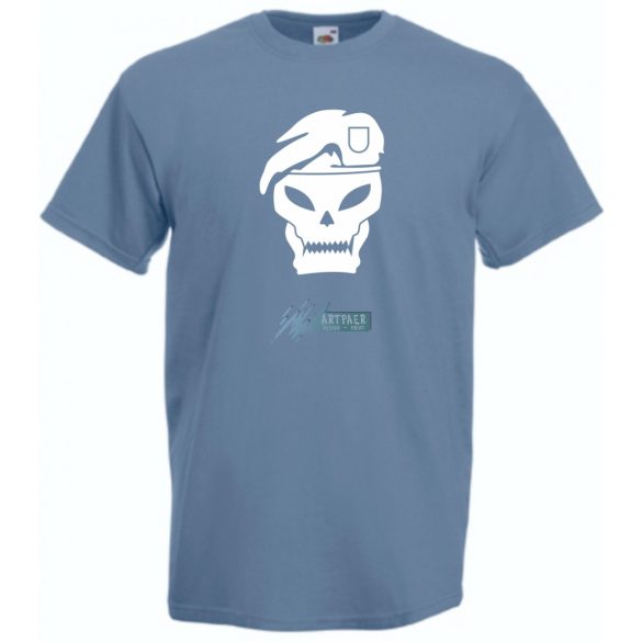 Soldier Skull Black férfi rövid ujjú póló