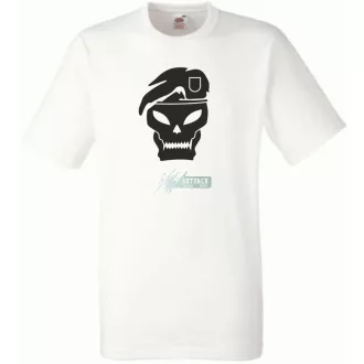 Soldier Skull Black férfi rövid ujjú póló