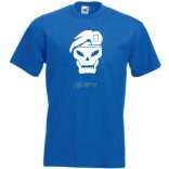 Soldier Skull Black férfi rövid ujjú póló