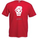 Soldier Skull Black férfi rövid ujjú póló