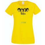 Retro Beatles női rövid ujjú póló
