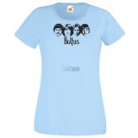 Retro Beatles női rövid ujjú póló