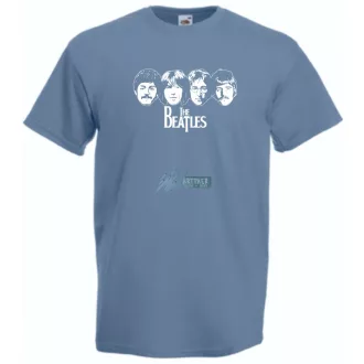 Retro Beatles férfi rövid ujjú póló