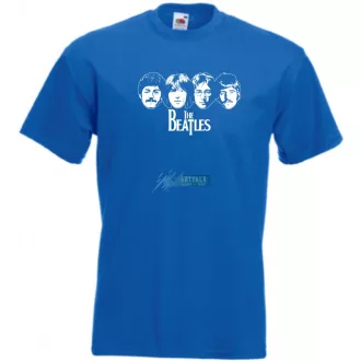 Retro Beatles férfi rövid ujjú póló