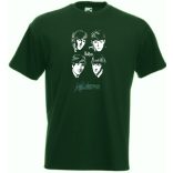 Retro Beatles férfi rövid ujjú póló