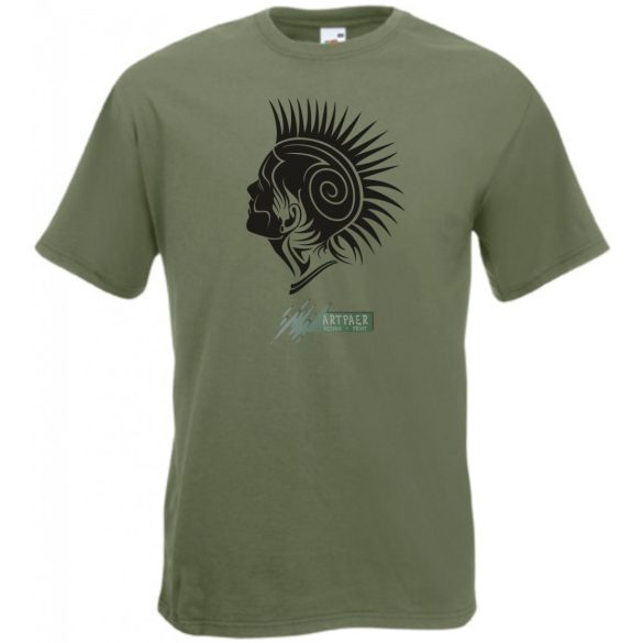 Punk Head férfi rövid ujjú póló