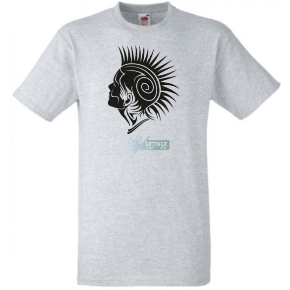 Punk Head férfi rövid ujjú póló