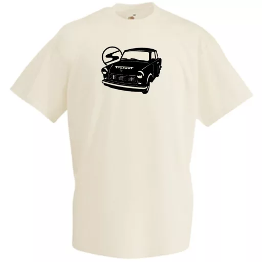 Retro autó fan Trabant férfi rövid ujjú póló