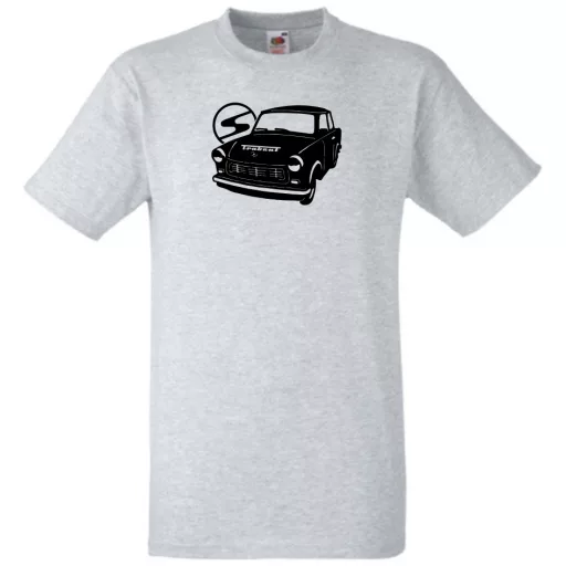 Retro autó fan Trabant férfi rövid ujjú póló