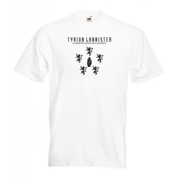 Tyrion Lannister - GOT férfi rövid ujjú póló