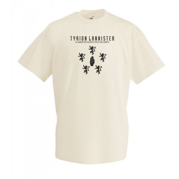 Tyrion Lannister - GOT férfi rövid ujjú póló