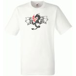 Chinese Mythology Legend Dragon férfi rövid ujjú póló