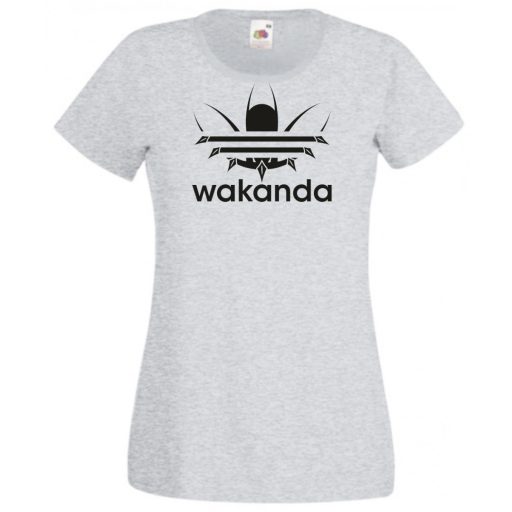 Humor-paródia Sportos fekete párduc női rövid ujjú póló