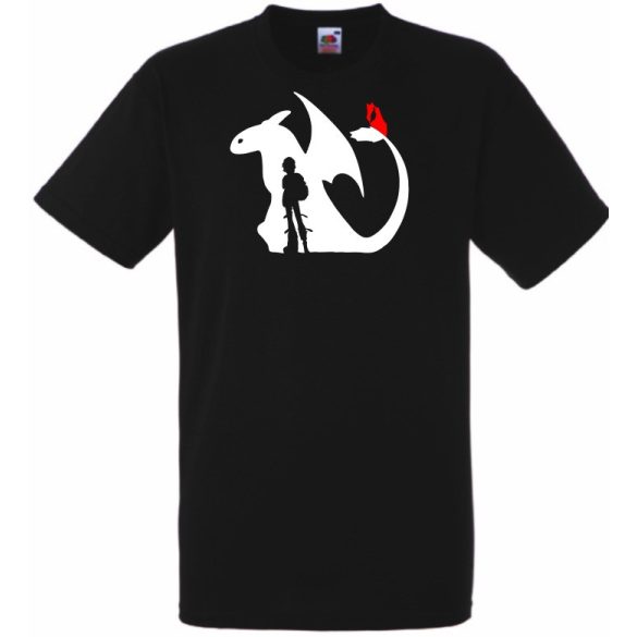 Így neveld a sárkányodat gyerek rövid ujjú póló