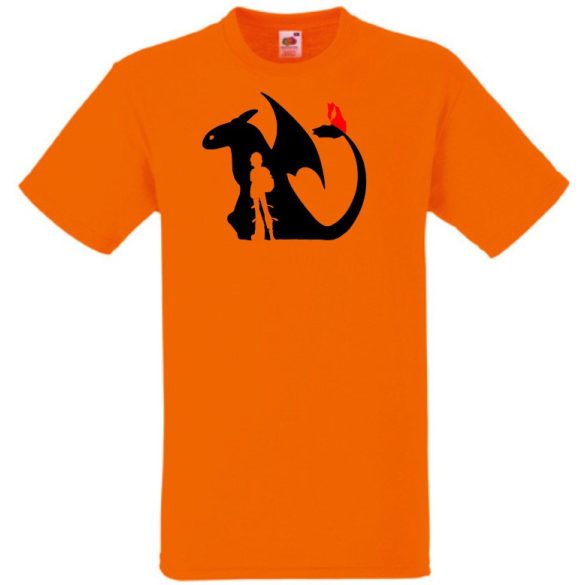 Így neveld a sárkányodat gyerek rövid ujjú póló