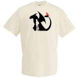 Így neveld a sárkányodat gyerek rövid ujjú póló