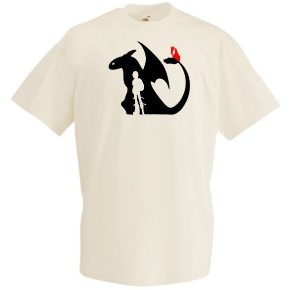 Így neveld a sárkányodat gyerek rövid ujjú póló