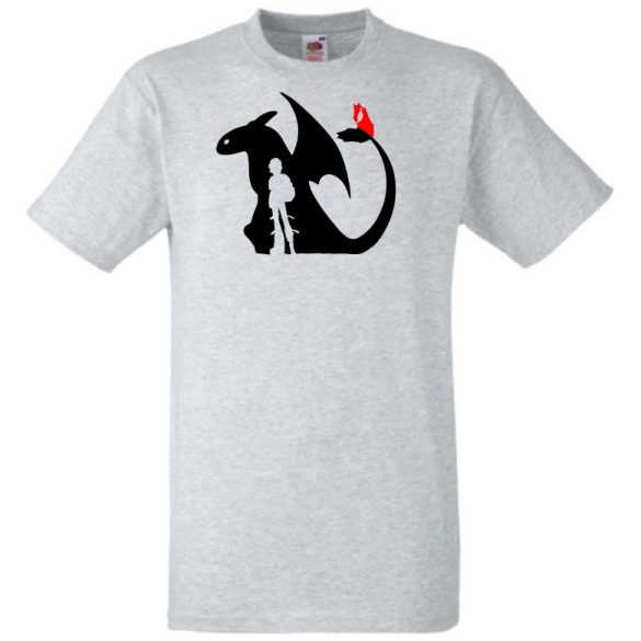 Így neveld a sárkányodat gyerek rövid ujjú póló