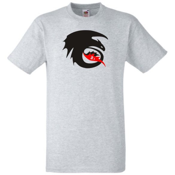 Így neveld a sárkányodat gyerek rövid ujjú póló